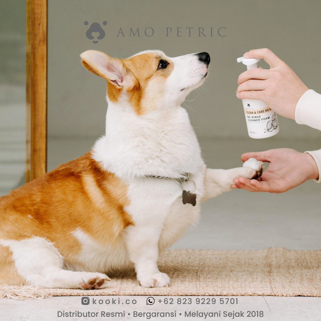 AMO PETRIC - No-Rinse Cleanser Foam for Pets