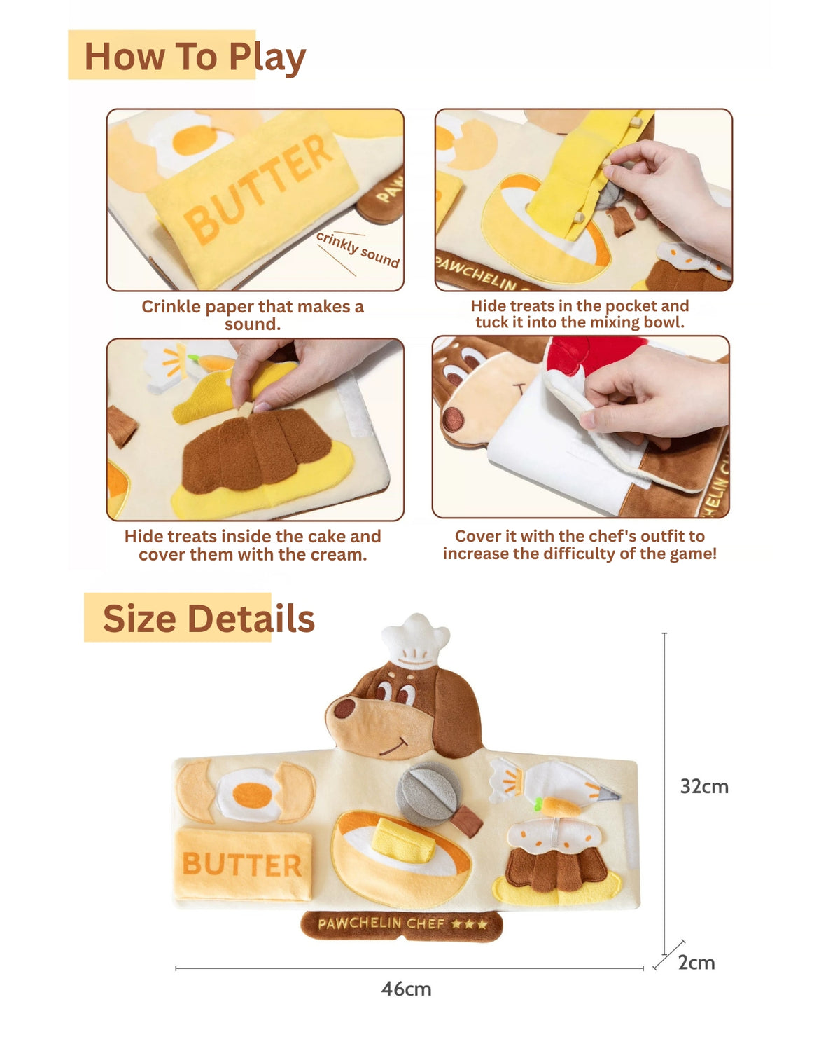 POOZPET - Pawfect Recipe Book Snuffle Mats for Pets