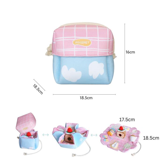 POOZPET - Picnic Box Sniffing Game / Sniffing Mat