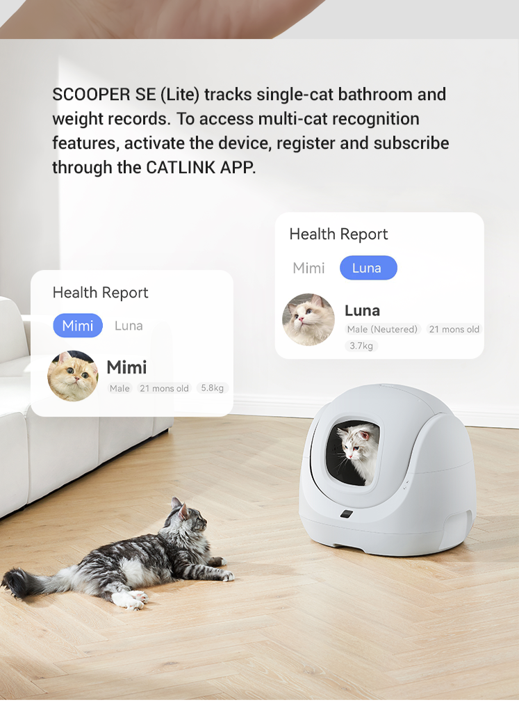 CATLINK - Baymax LITE AI Automatic Cat Litter Box