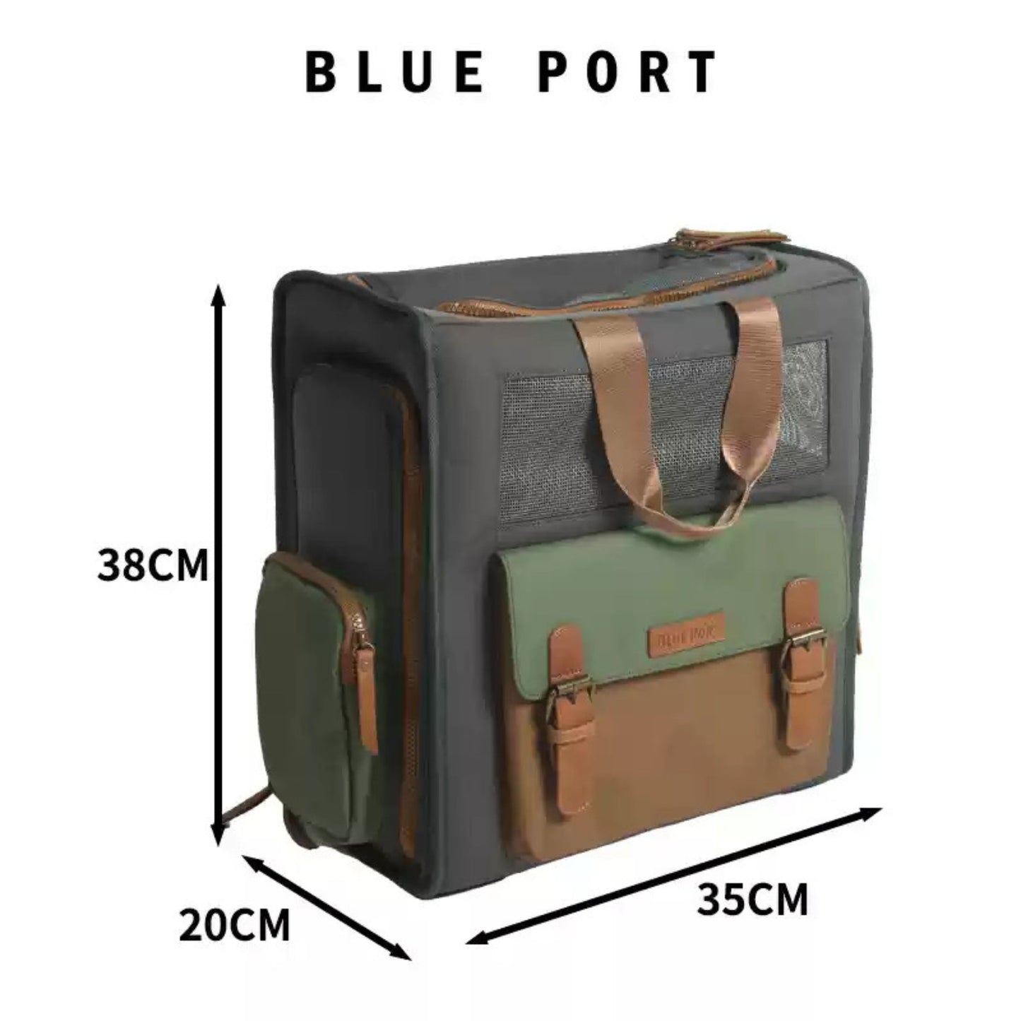 BluePort - Retro Small Backpack
