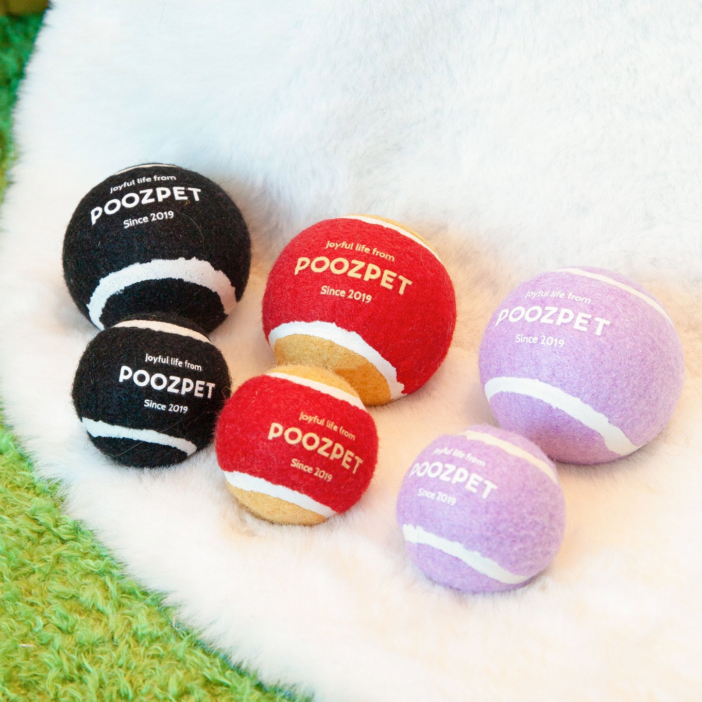 POOZPET Snuffle Toy - Tennis Ball