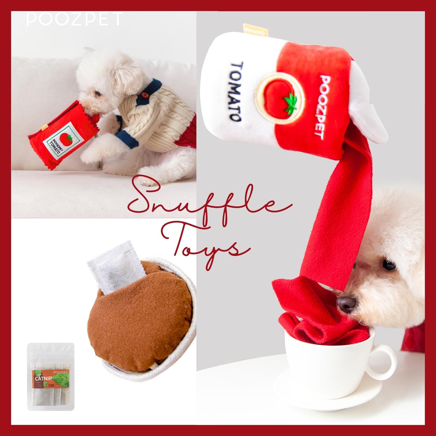 POOZPET Sniffing Game - Snuffle Toy