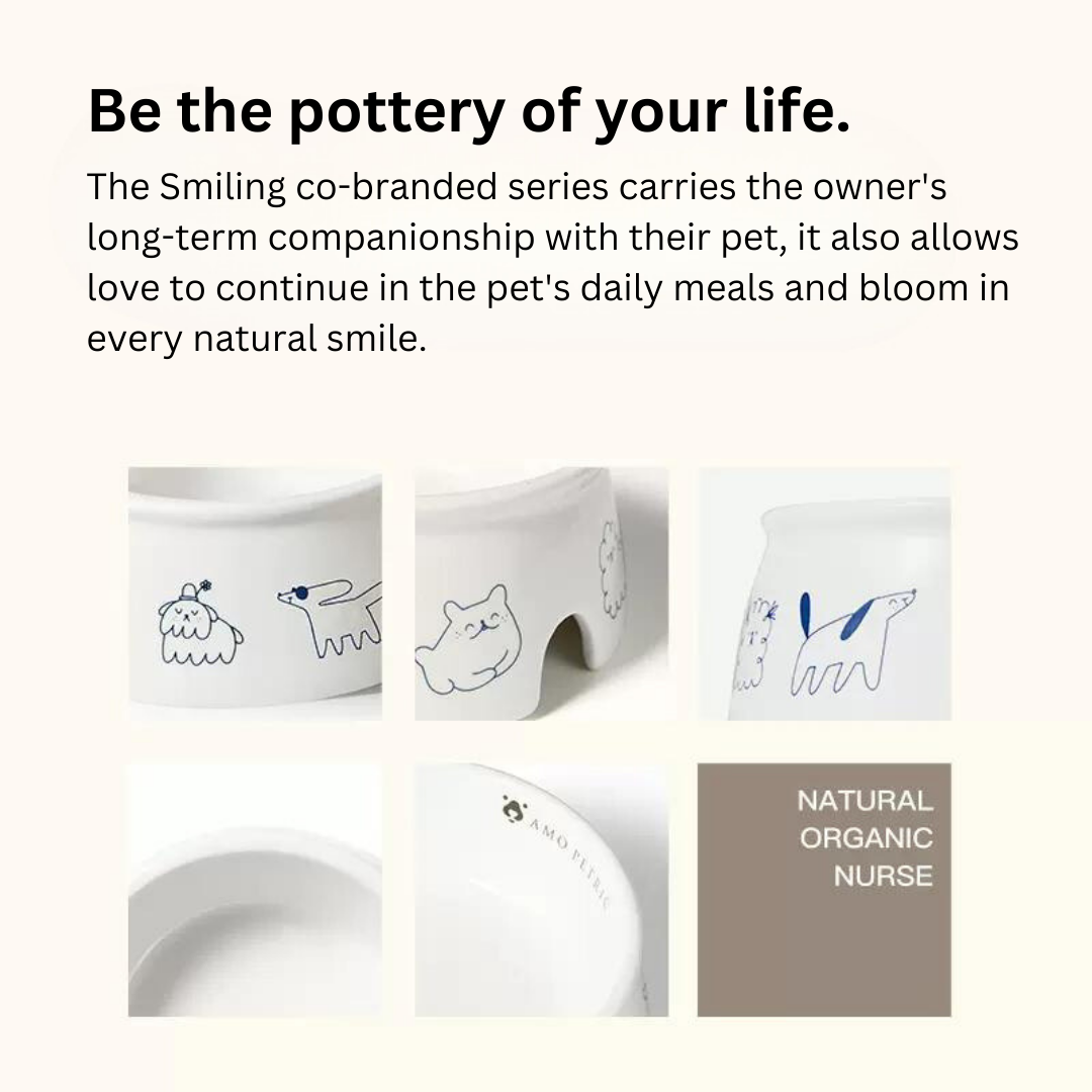 AMO PETRIC - Pet Ceramic Bowl