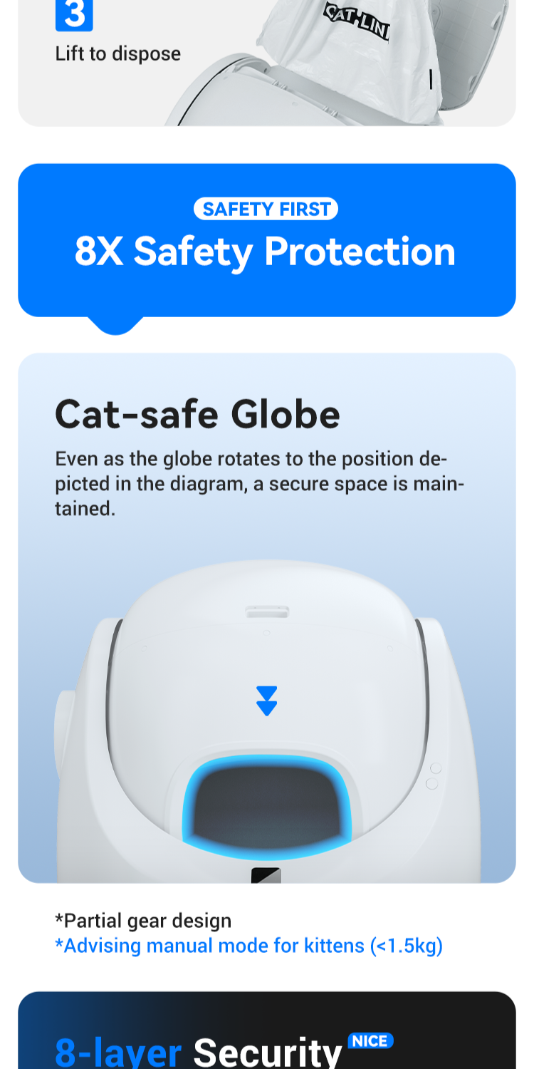 CATLINK - Baymax LITE AI Automatic Cat Litter Box