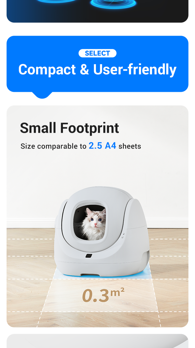 CATLINK - Baymax LITE AI Automatic Cat Litter Box