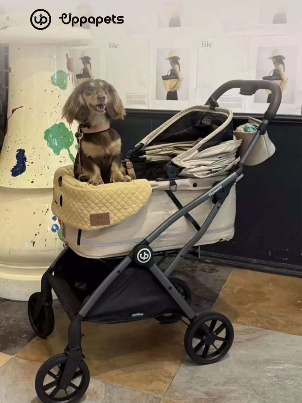 UPPAPETS Pet Stroller - HYBRID