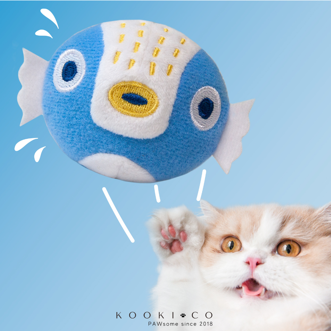 POOZPET - Pufferfish Pet Toy
