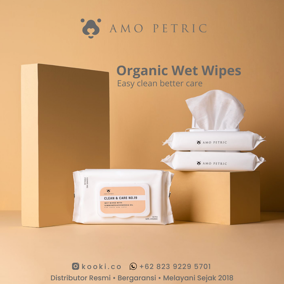 AMO PETRIC - Wet Wipes for Pets
