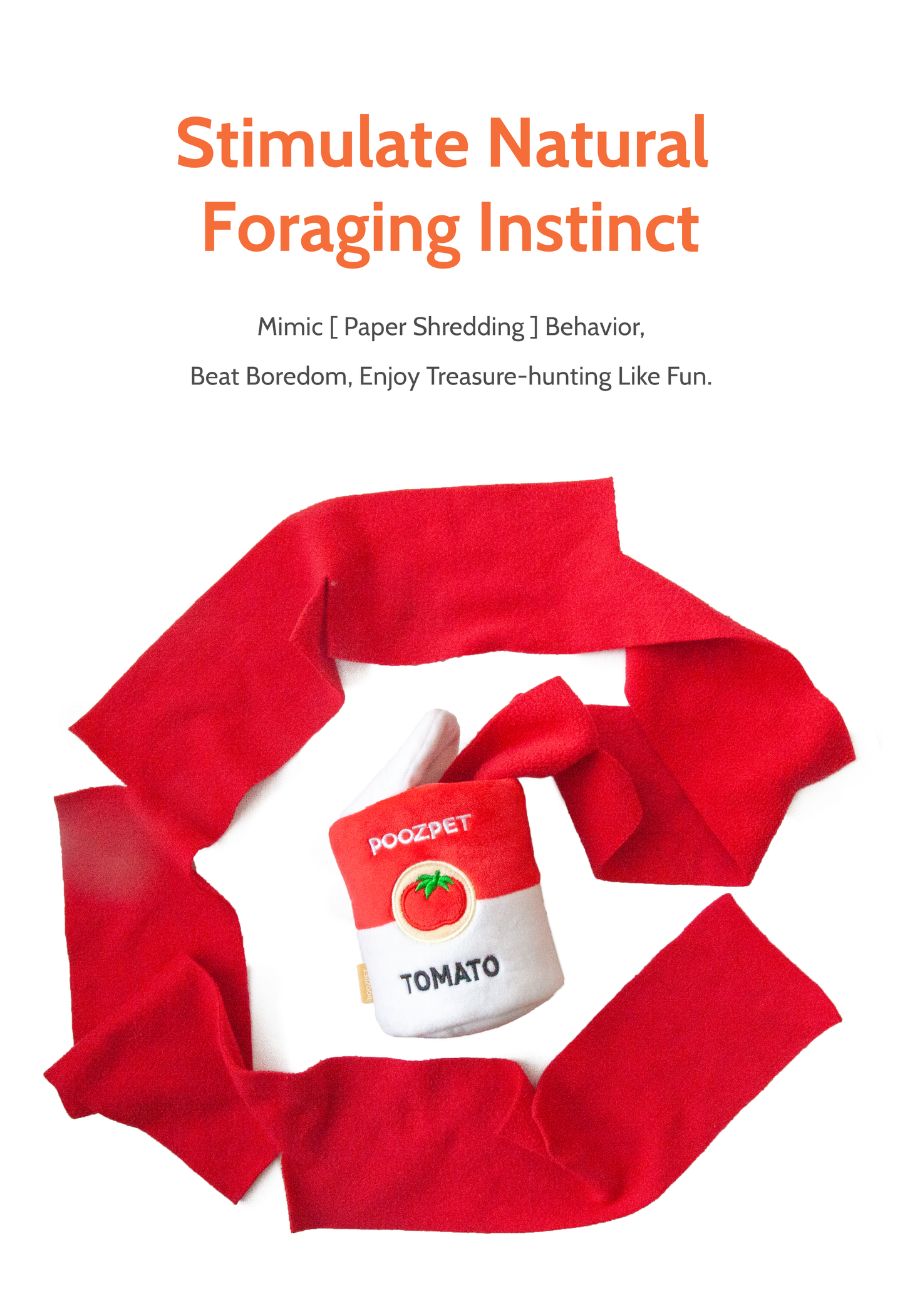 POOZPET Sniffing Game - Snuffle Toy