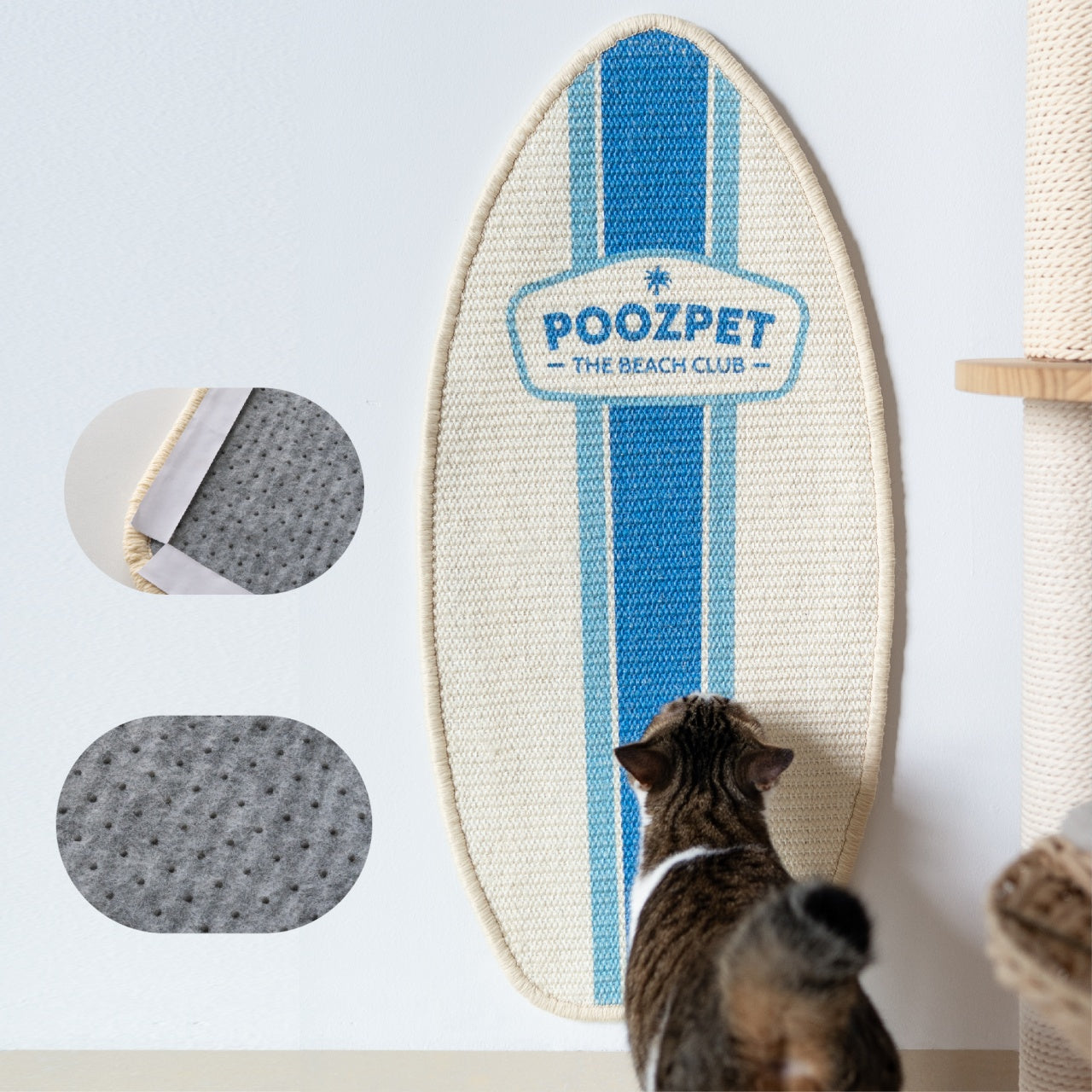 POOZPET - Surfboard Scratching Pad