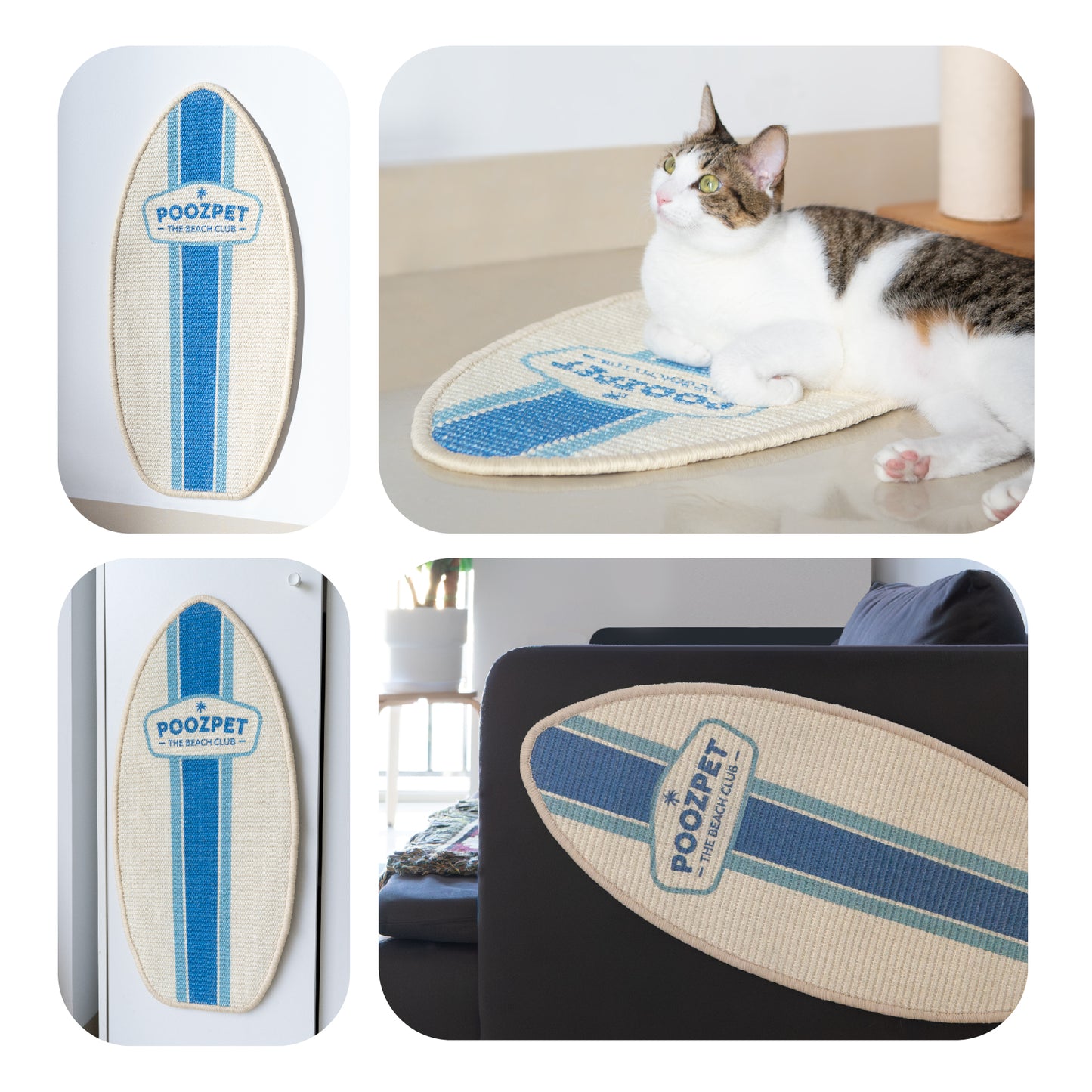 POOZPET - Surfboard Scratching Pad
