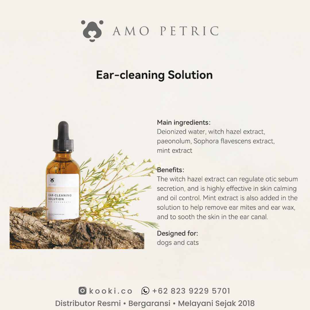 AMO PETRIC - Pet Ear Cleaning Solution