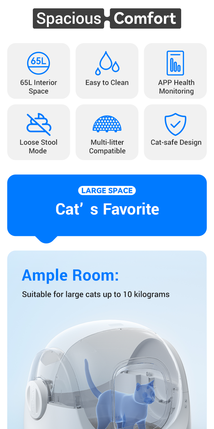 CATLINK - Baymax LITE AI Automatic Cat Litter Box