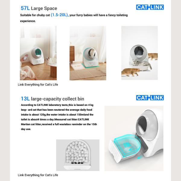 CATLINK - AI Cat Litter Box Automatic Scooper PRO-X Luxury