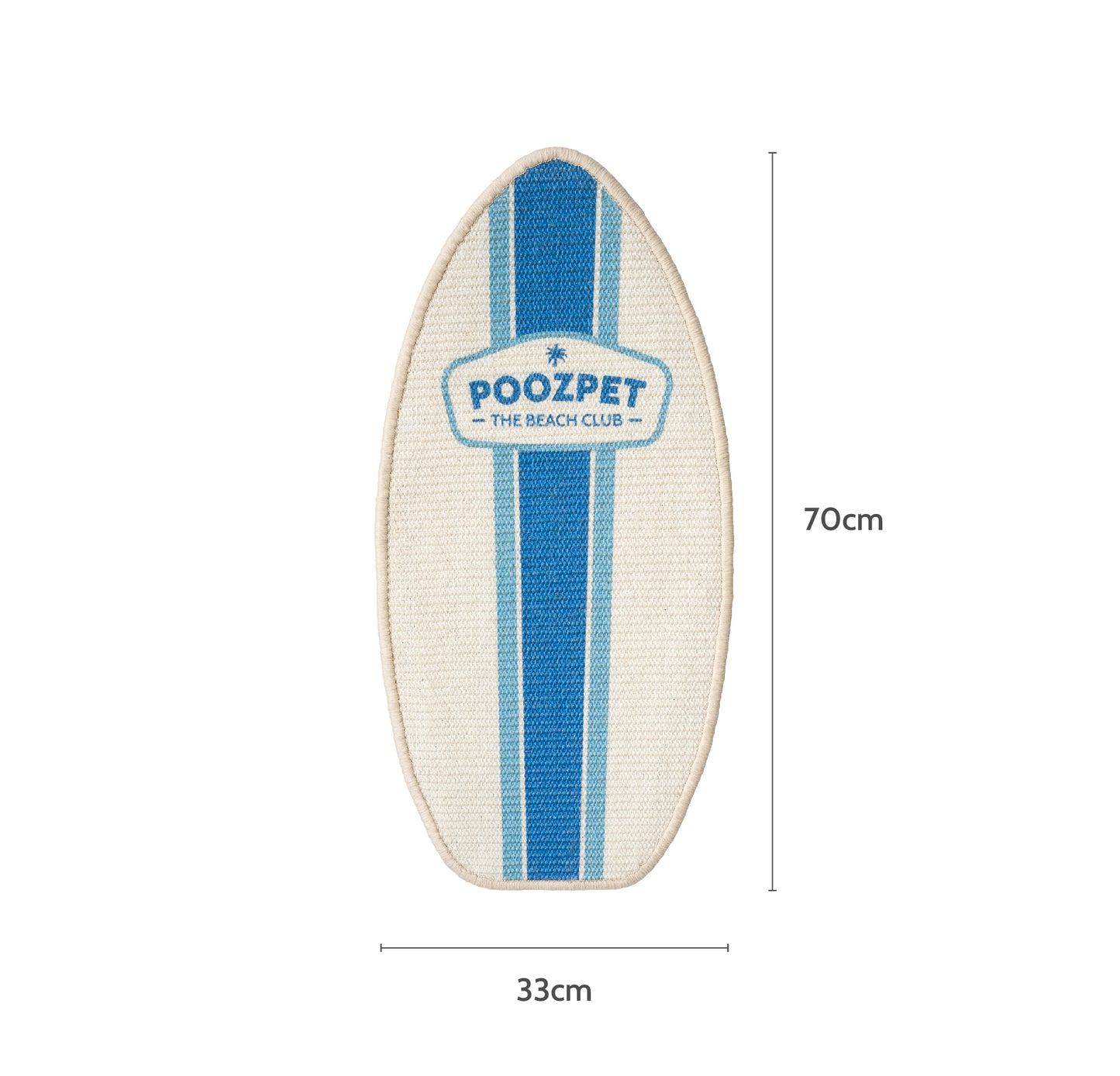 POOZPET - Surfboard Scratching Pad