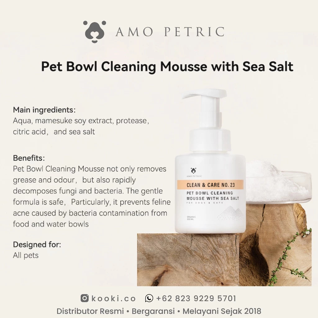AMO PETRIC - Pet Bowl Cleaning Mousse
