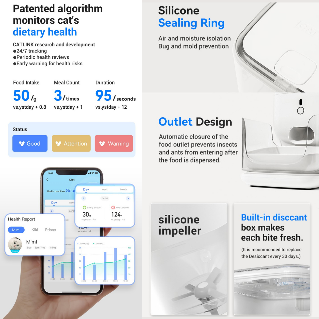 CATLINK - Fresh 2 AI Smart Pet Feeder