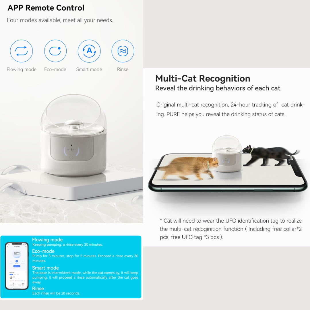 CATLINK - PURE 1 AI Smart Pet Water Fountain