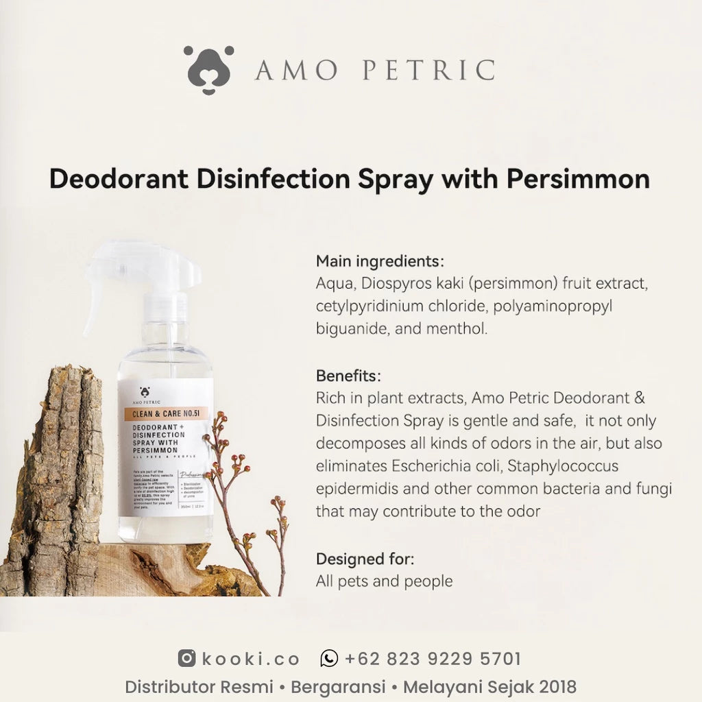 AMO PETRIC - Deodorant & Disinfectant Spray