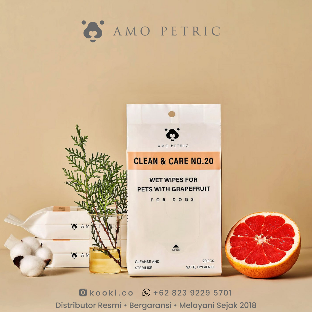 AMO PETRIC - Wet Wipes for Pets