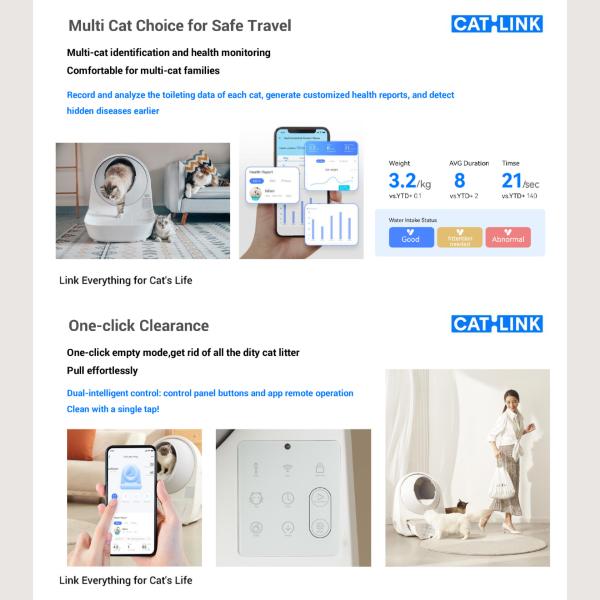 CATLINK - AI Cat Litter Box Automatic Scooper PRO-X Luxury