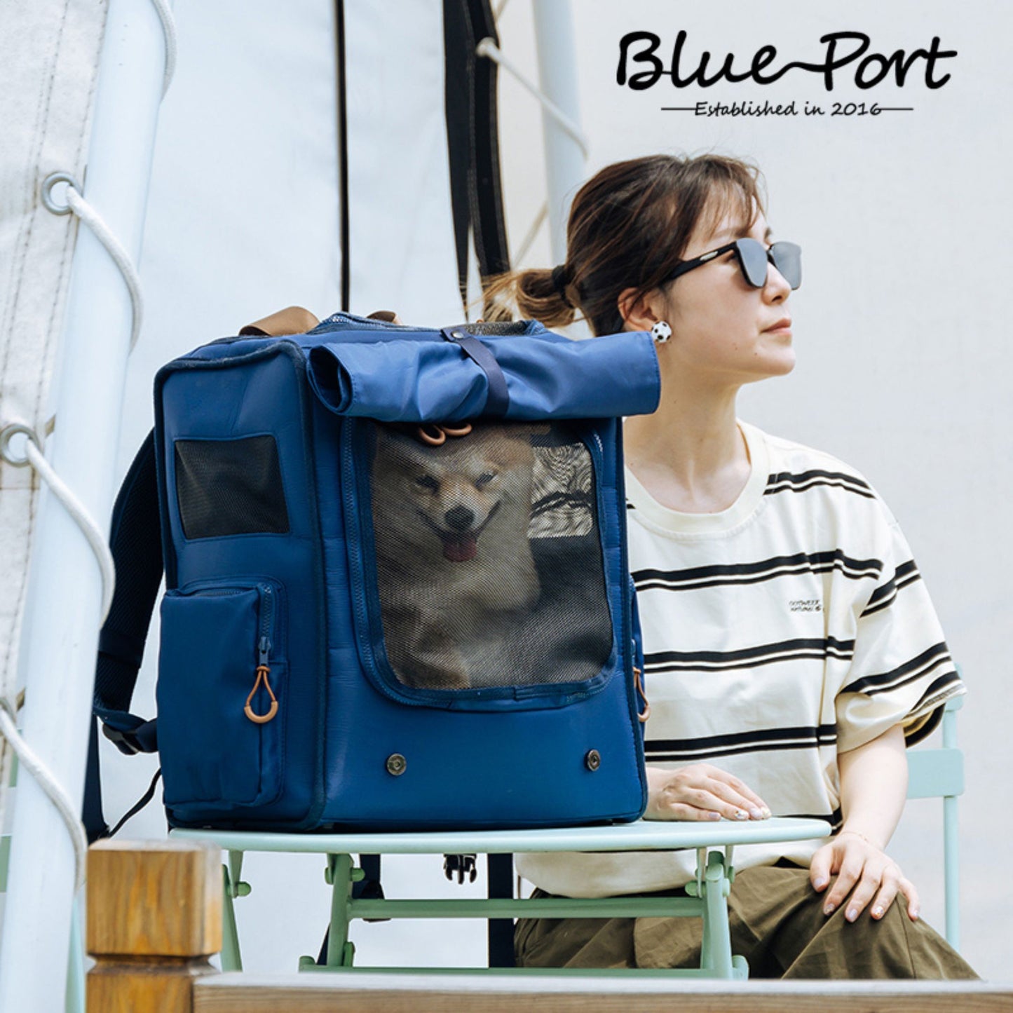 BluePort - Retro Backpack