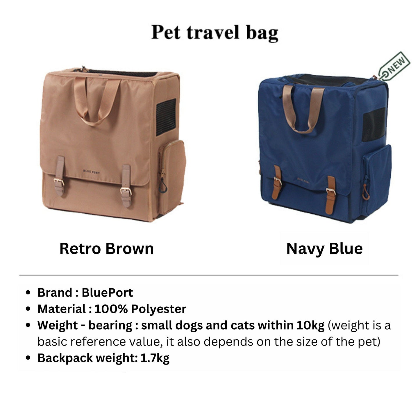 BluePort - Retro Backpack