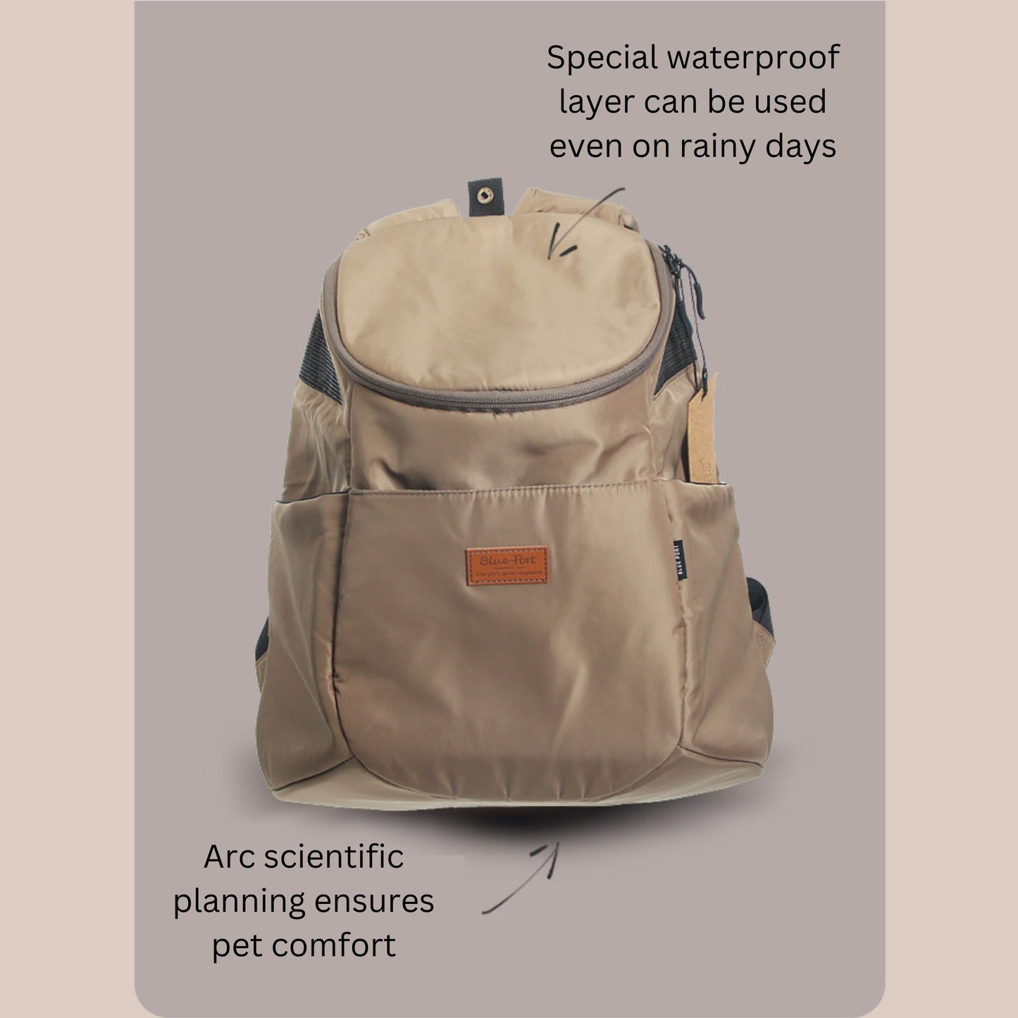 BluePort - Lightweight Pet Backpack