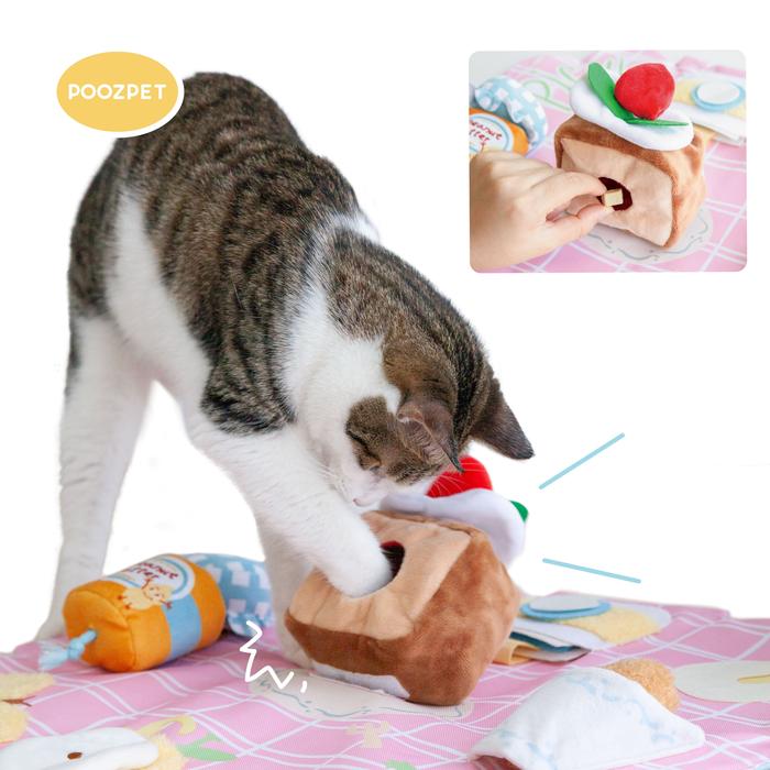 POOZPET - Picnic Box Sniffing Game / Sniffing Mat
