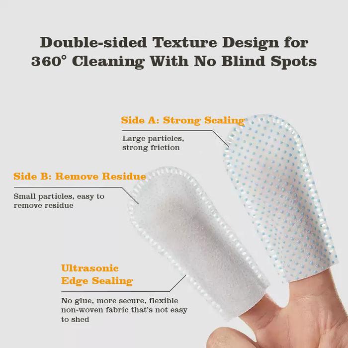 AMO PETRIC - Pet Teeth Finger Wipes / Finger Cots