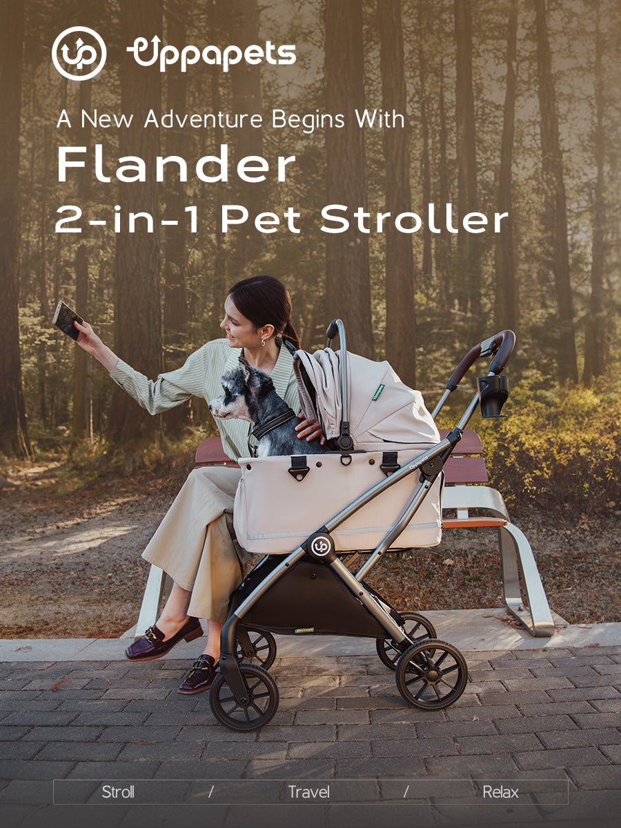 UPPAPETS Pet Stroller - FLANDER
