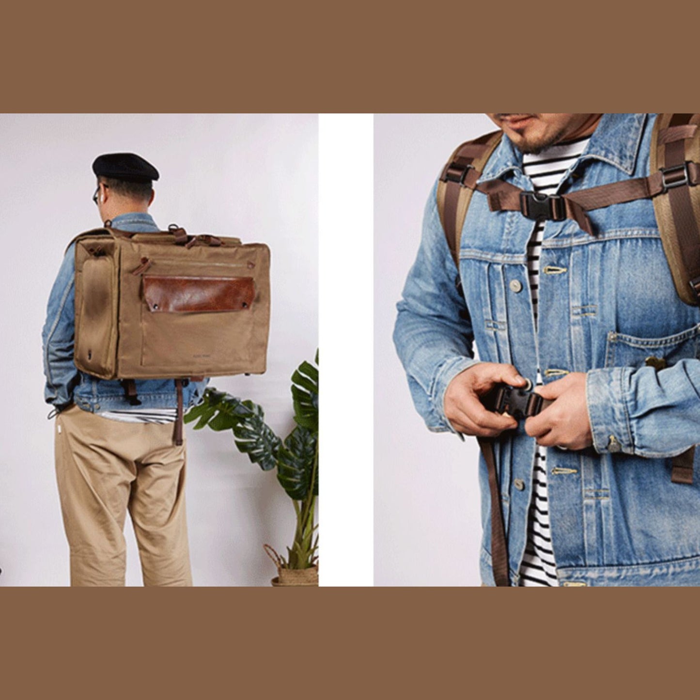 BluePort - Retro Large Carrier & Backpack