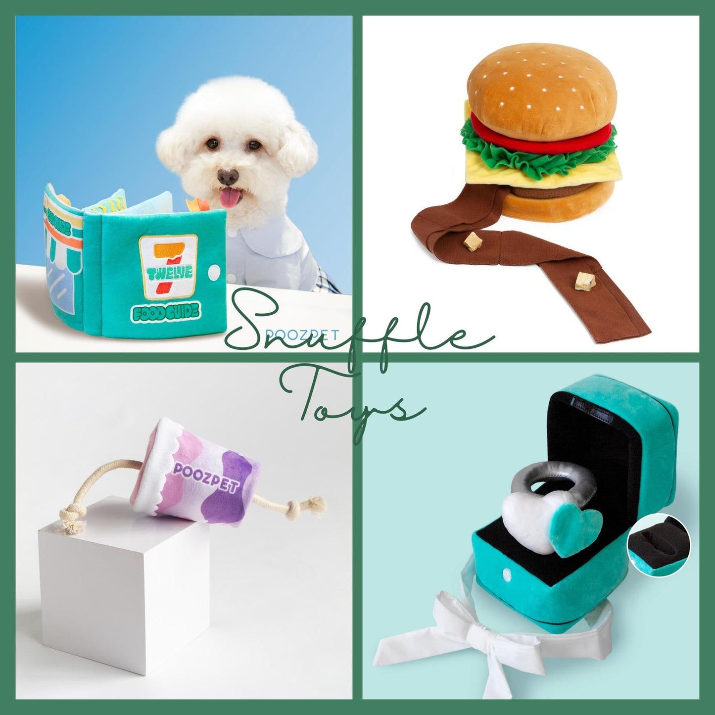 POOZPET Sniffing Game - Snuffle Toy 2