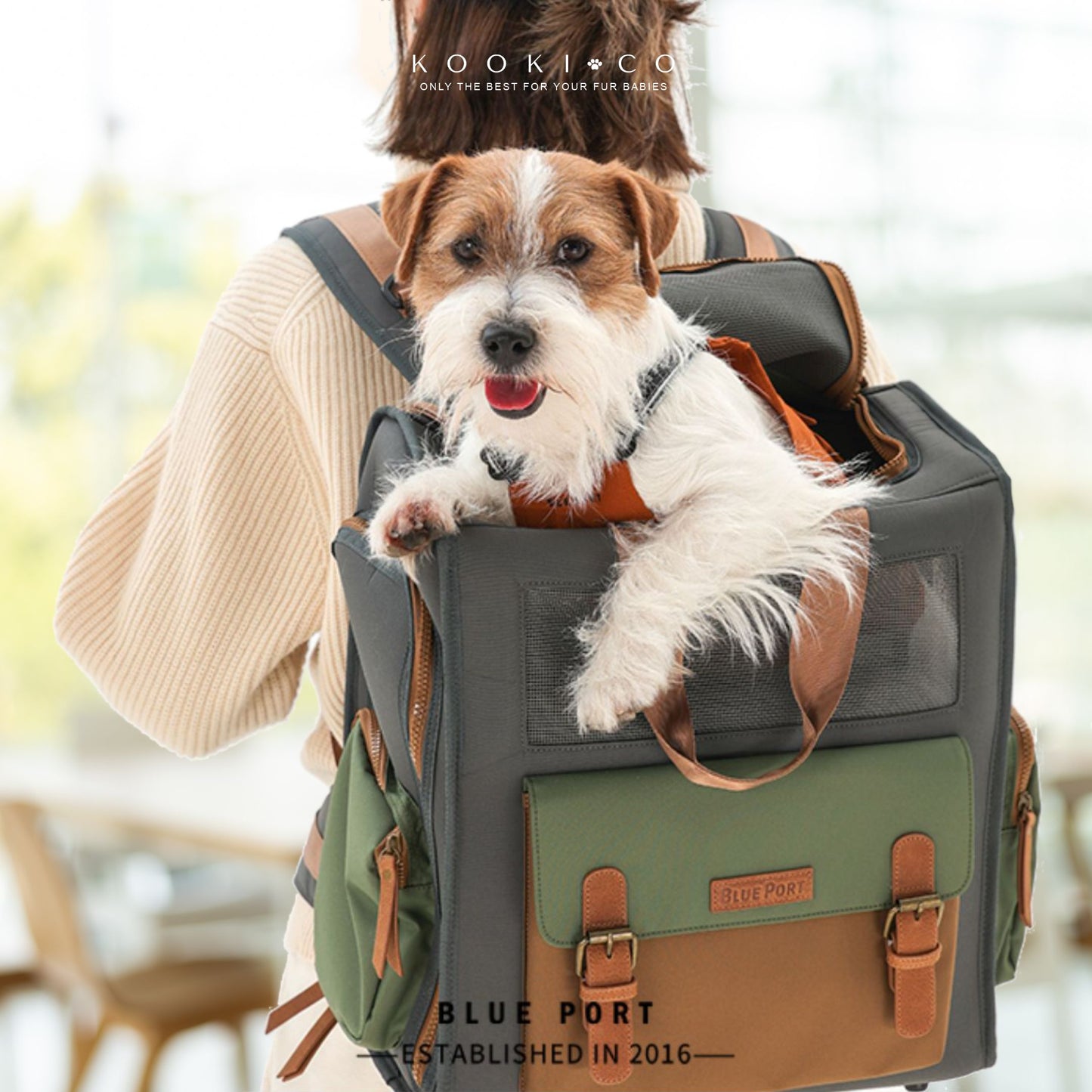 BluePort - Retro Small Backpack