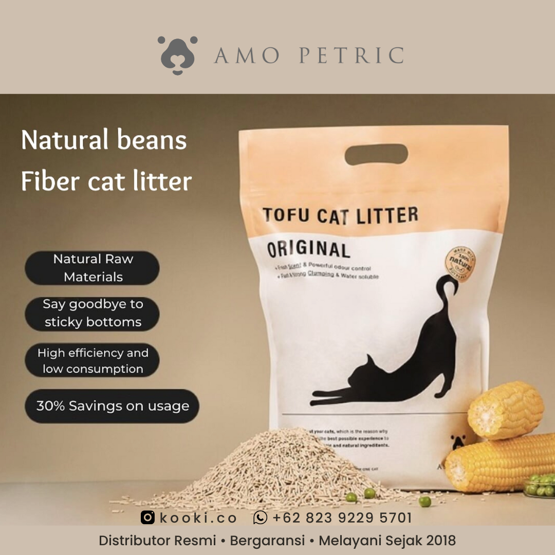 AMO PETRIC - Tofu Cat Litter