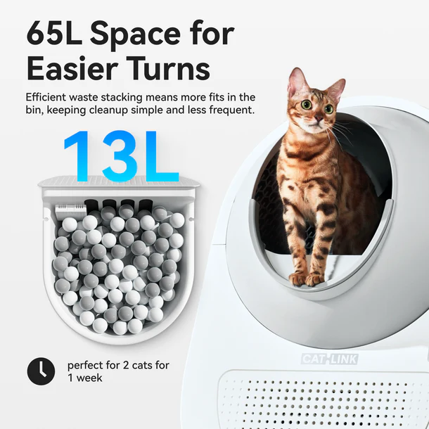 CATLINK - Pro Ultra AI Auto Cat Litter Box with Camera