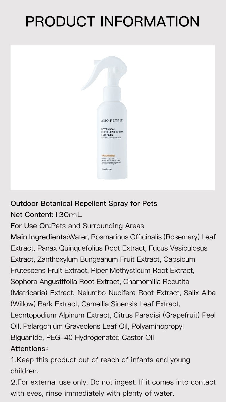 AMO PETRIC - Mites Removal and Anti Bacteria Spray