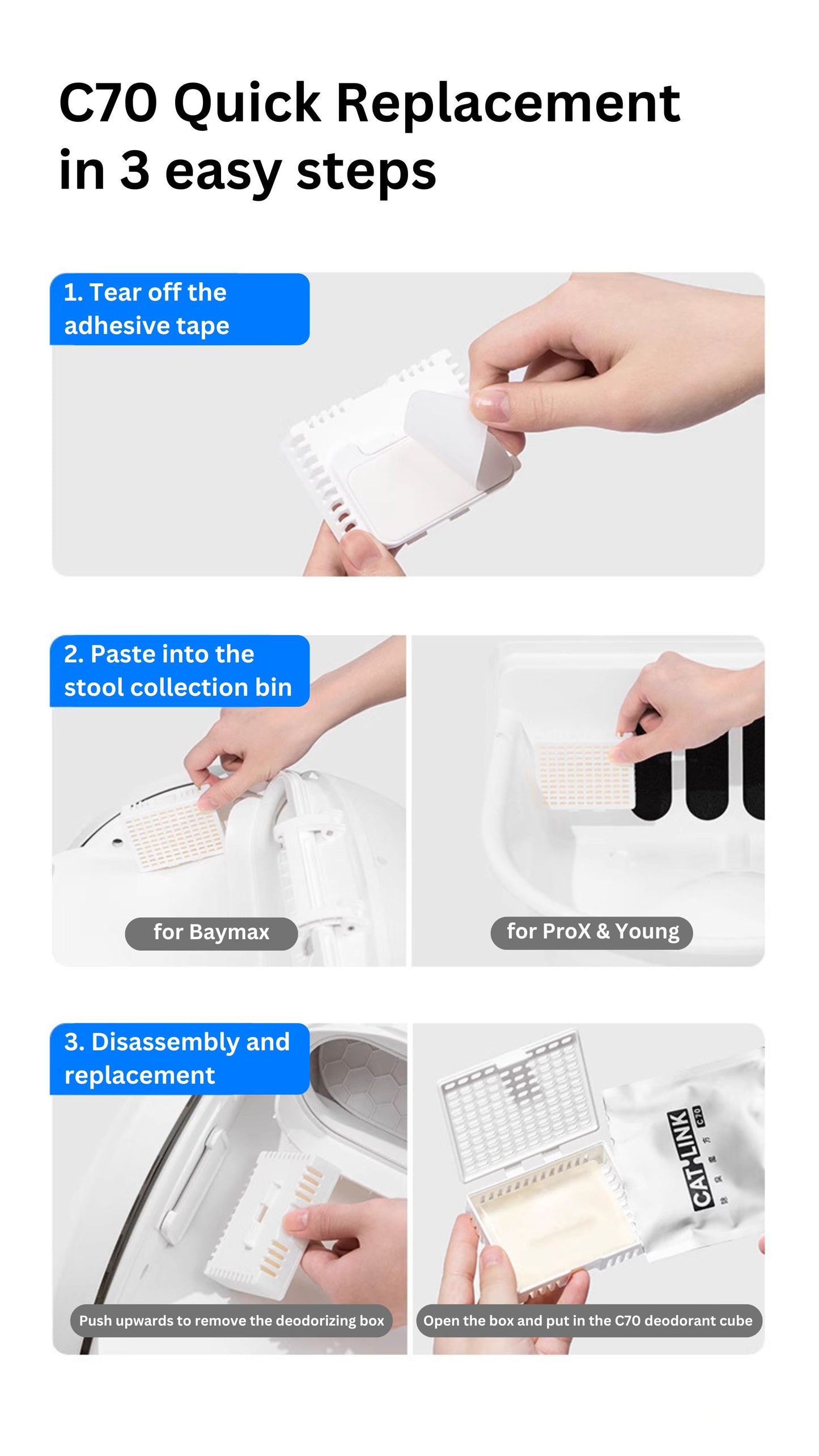 CATLINK - C70 Odor Eliminator