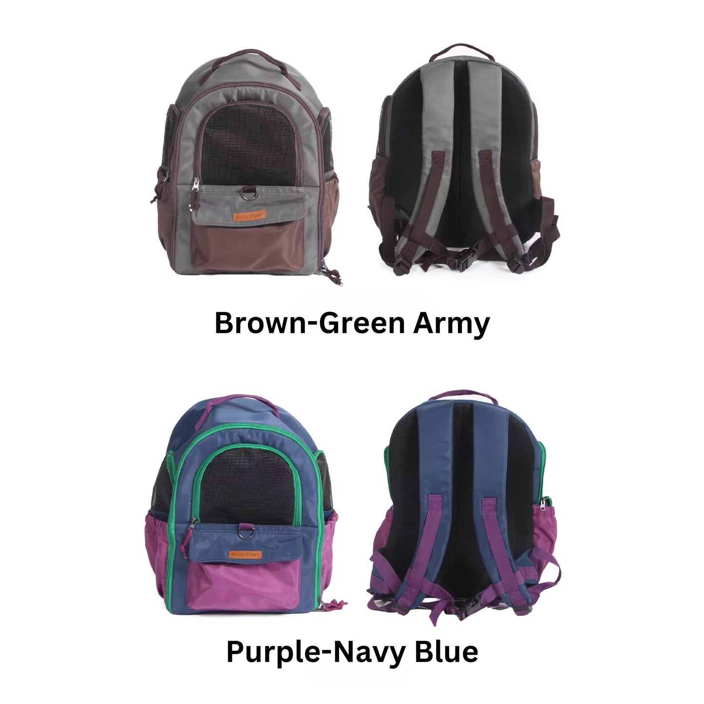 BluePort - Dual Color Medium Backpack