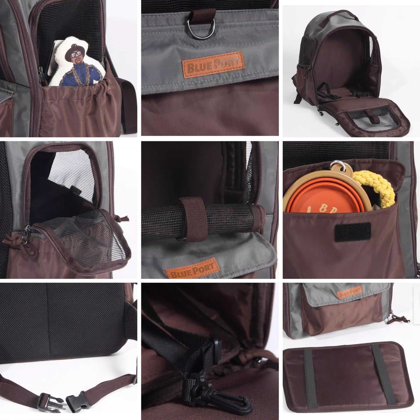 BluePort - Dual Color Medium Backpack