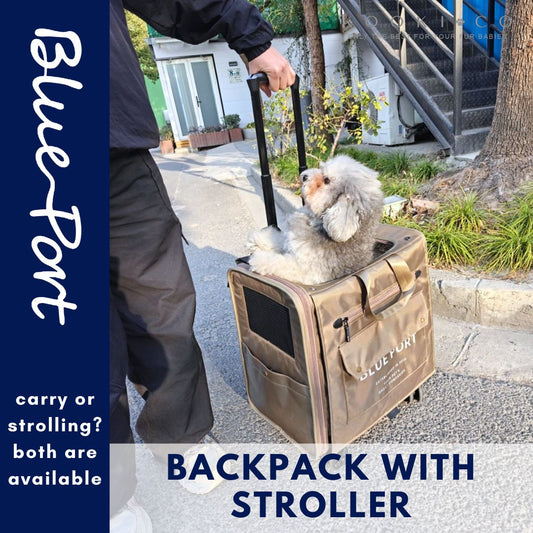 BLUEPORT - Backpack with Stroller