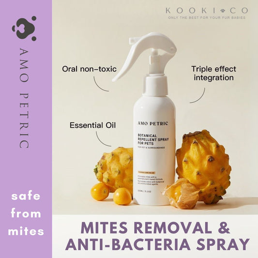 AMO PETRIC - Mites Removal and Anti Bacteria Spray
