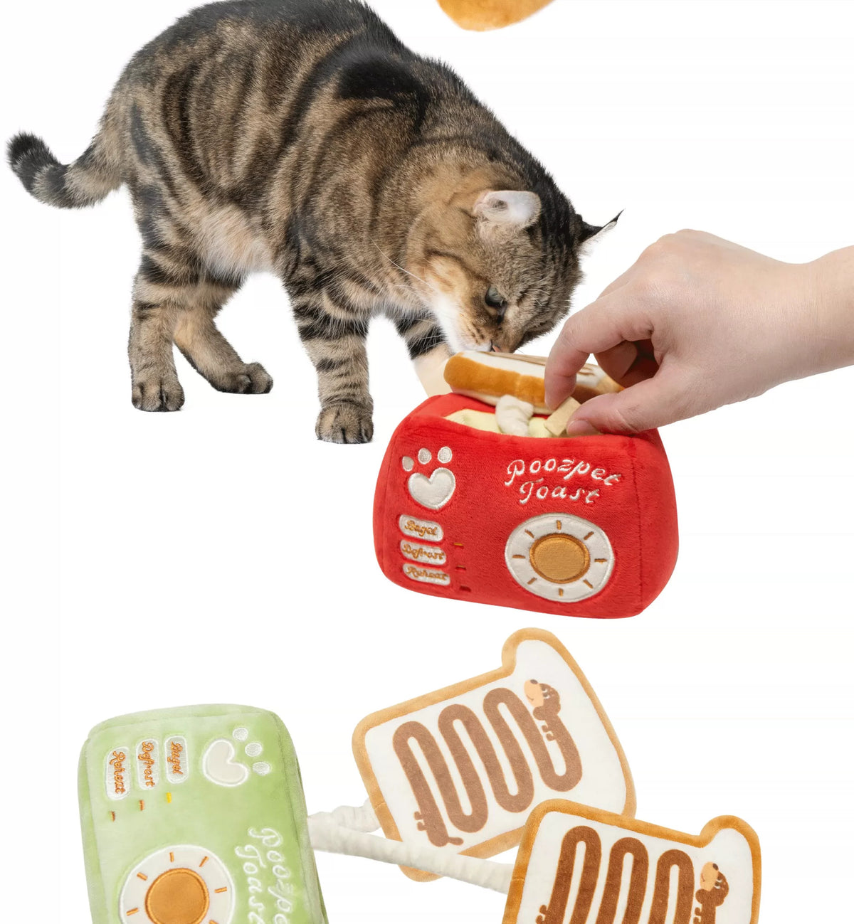 POOZPET - Toastie Snuffle Toys for Pets