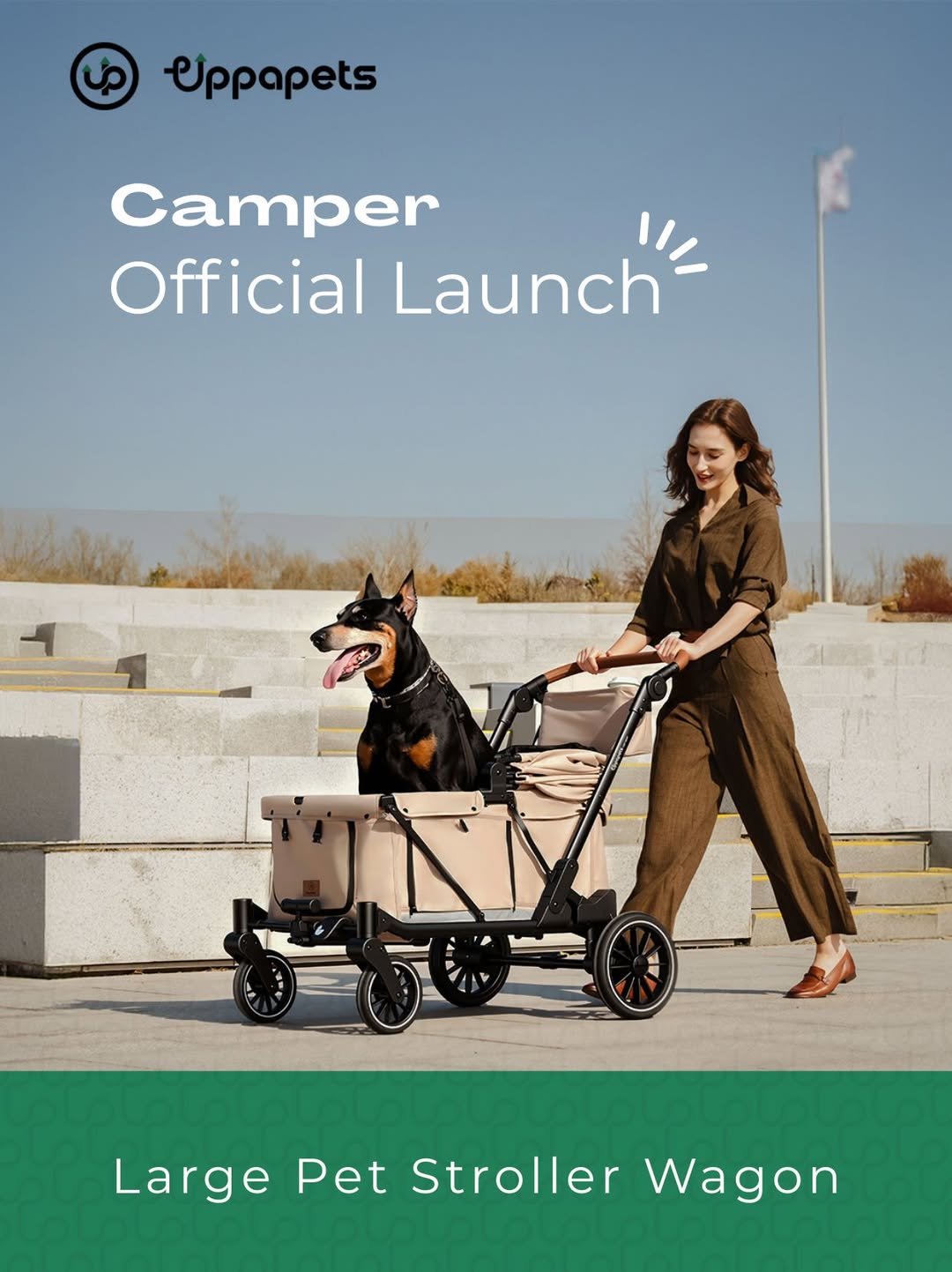 UPPAPETS Pet Stroller - CAMPER