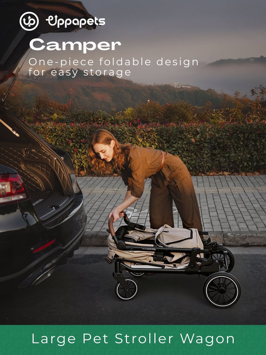 UPPAPETS Pet Stroller - CAMPER
