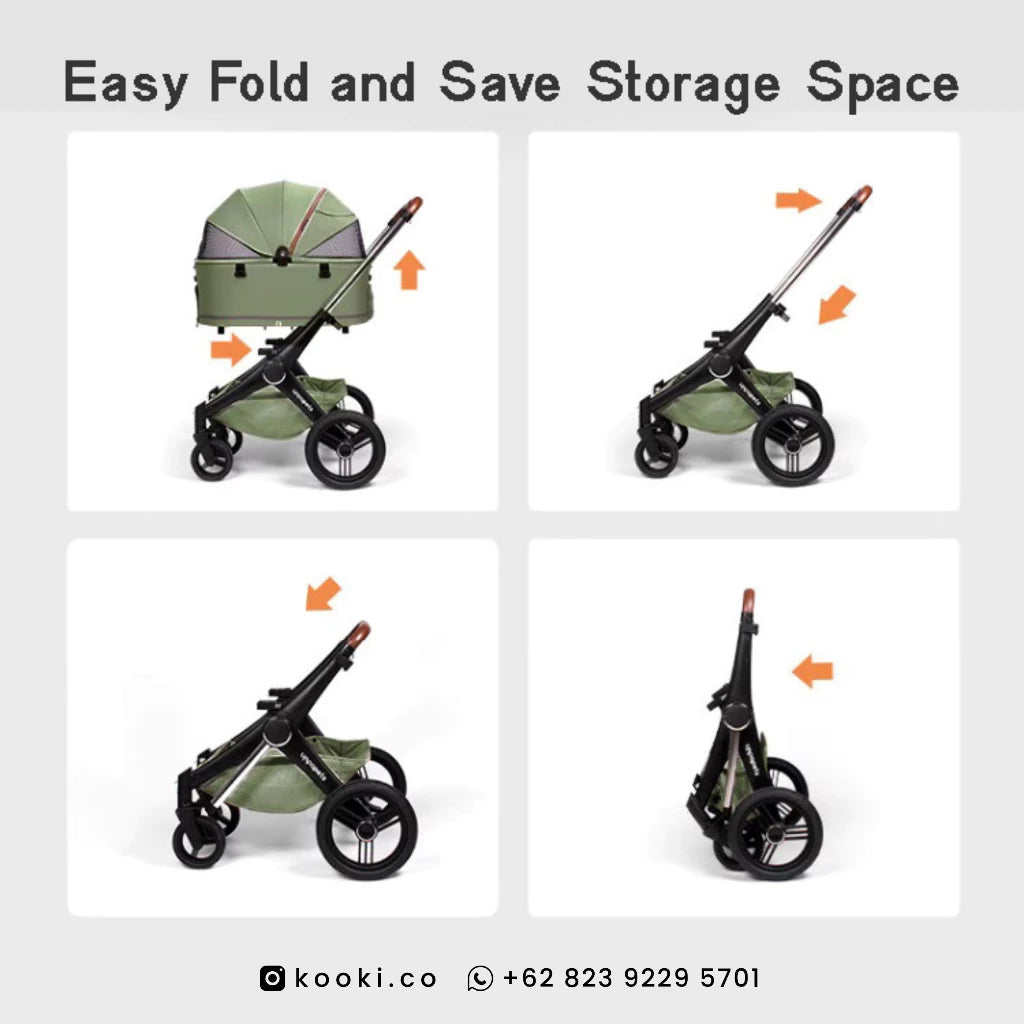 UPPAPETS Pet Stroller - X-GO