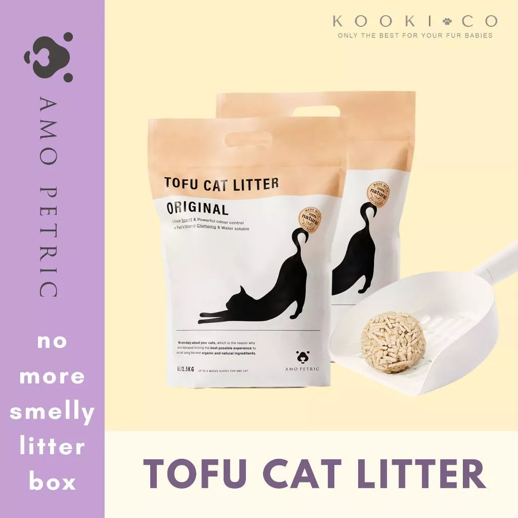 AMO PETRIC - Tofu Cat Litter
