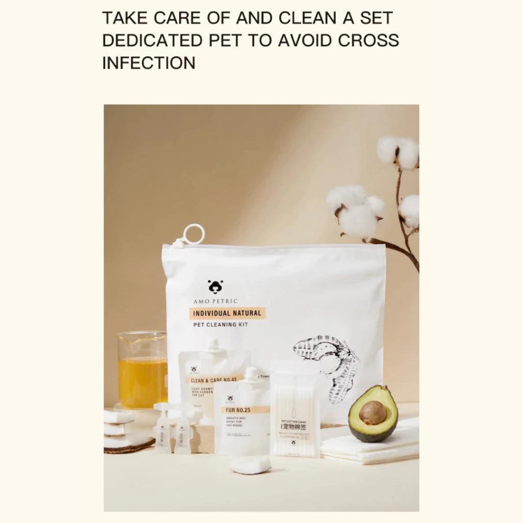 AMO PETRIC - Pet Cleaning Travel Pack
