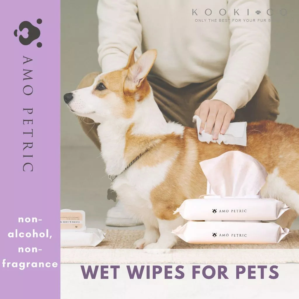 AMO PETRIC - Wet Wipes for Pets